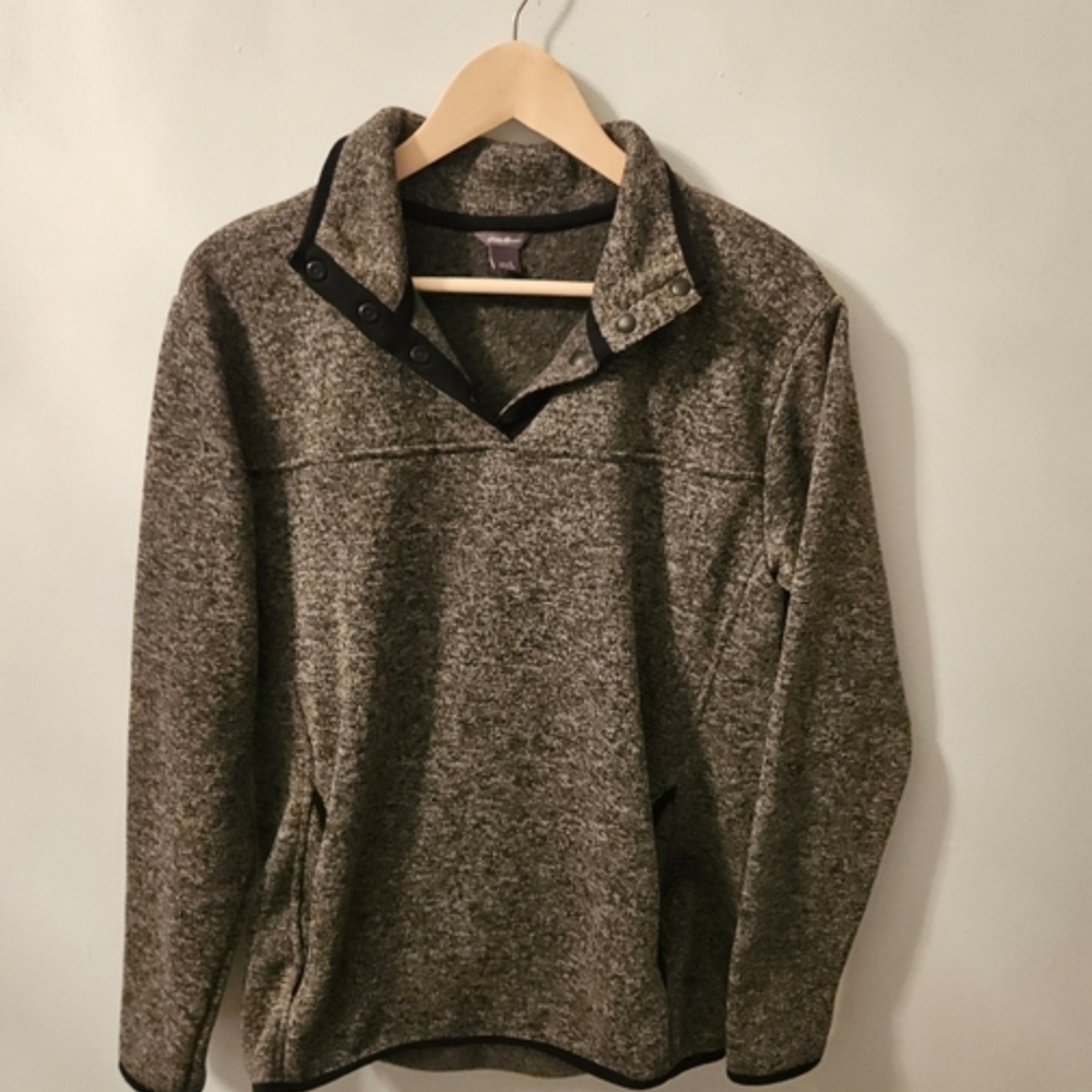 Eddie Bauer Men's Gray Sweater